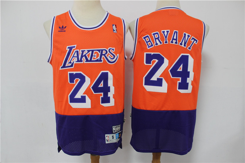 2020 Men Los Angeles Lakers #24 Bryant orange new style Game Nike NBA Jerseys